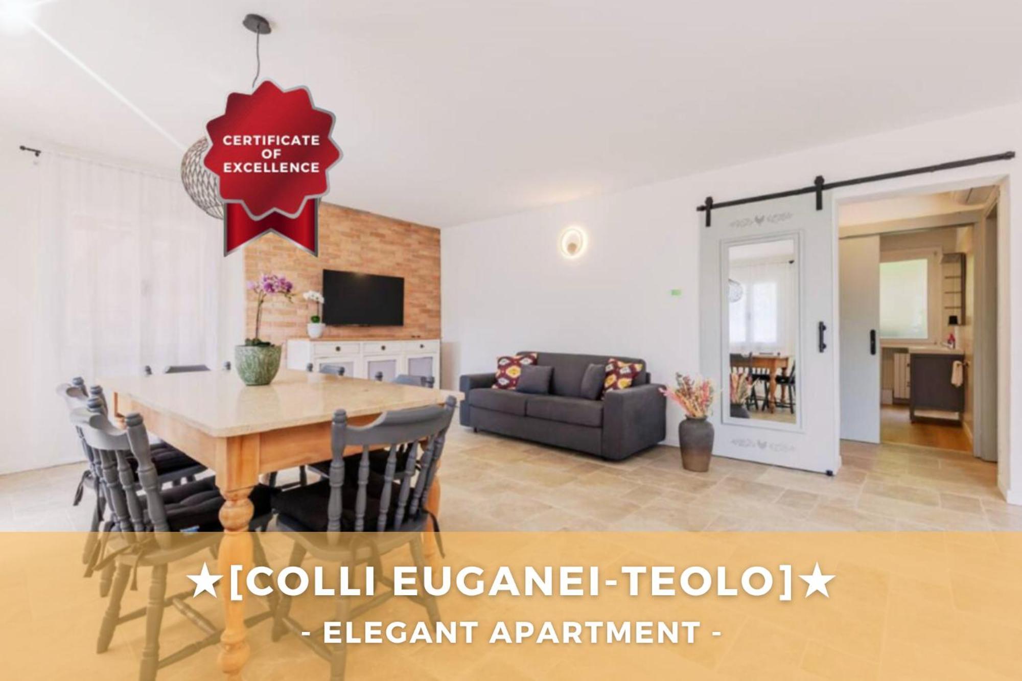 Elegante Appartamento Con Vista - Colli Euganei Teolo Εξωτερικό φωτογραφία